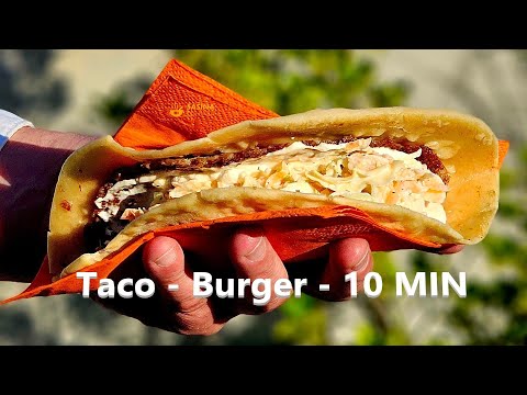 Taco Burger - Tacos Burgers - Tortilla Burger