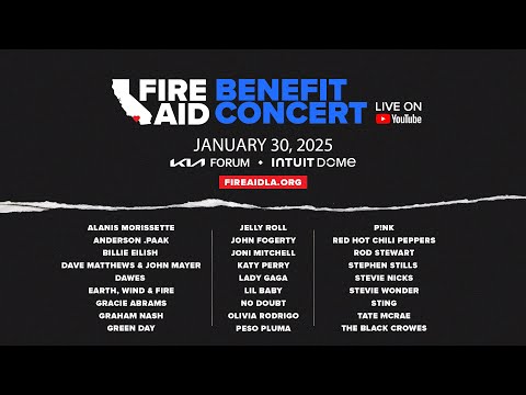 FireAid LA Benefit Concert