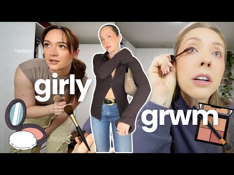 A Girly GRWM! Sister Chit Chat + Makeup Routine!