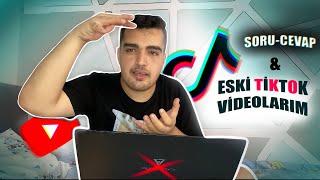ESKİ TİKTOK VİDEOLARIM TEPKİ! | SORU-CEVAP 🎉