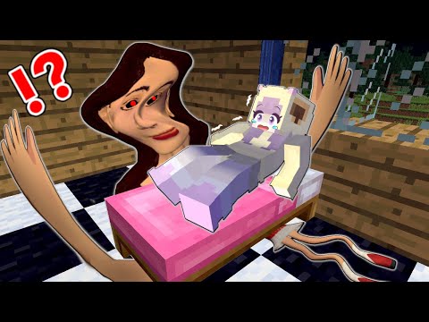 超怖い化け物【隙間女】が潜む家に住んだ結果⁉️【まいくら ・ マインクラフト】ぽっぴんず