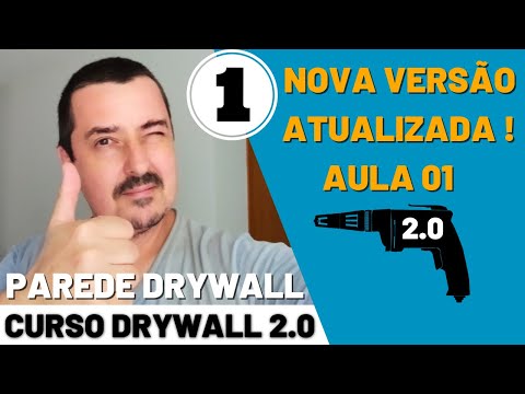 CURSO DE INSTALADOR DRYWALL GRATUITO AULA 01