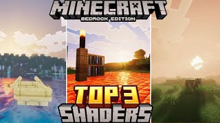 TOP 3 MELHORES SHADERS PARA MINECRAFT PE 1.21 - SHADERS ANDROID MINECRAFT BEDROCK