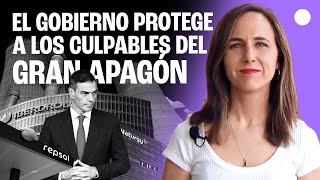 Podemos votará en contra del decreto del Gobierno que no va a evitar que se repita el gran APAGÓN.