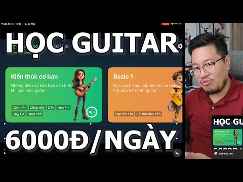 Học guitar có 6.000Đ một ngày? App Guitarily, học guitar cho người mới bắt đầu.