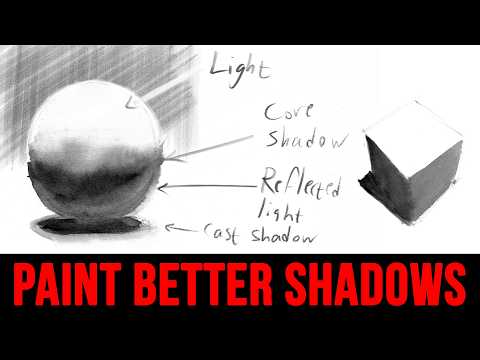 How to Better Understand Shadows - and paint them!