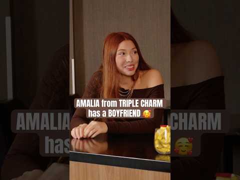 AMALIA from TRIPLE CHARM has a BOYFRIEND 🥰 #triplecharm #boyfreind #sisters #amaliatriplecharm