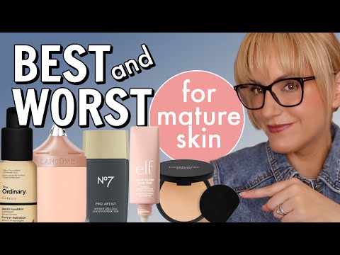 Which New Foundations Are Worth Your Money? Mature Skin