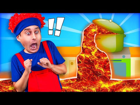 The Floor is Lava! 🌋 | Don't Step in the Lava & More Fun Kids Songs