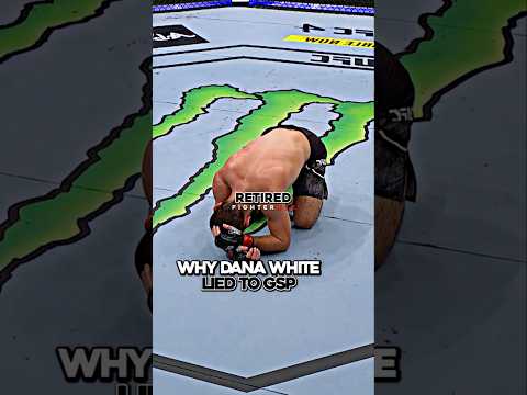 When Dana LIED To GSP🥊😱
