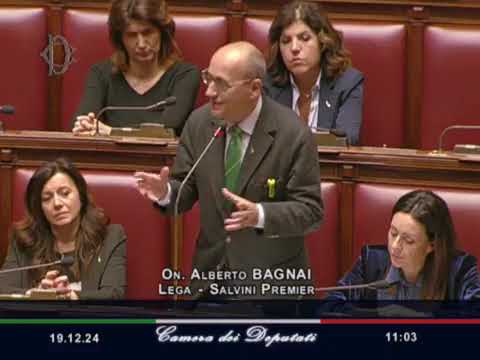 ALBERTO BAGNAI INTERVIENE SULLA LEGGE DI BILANCIO