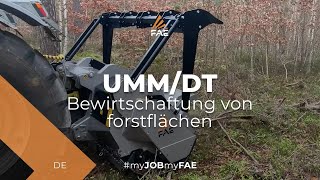 Video - FAE UMM/DT - Der FAE Forstmulcher mit einem Pfanzelt Traktor in Deutschland