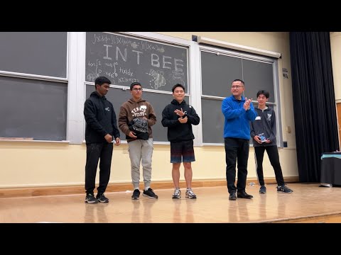 Winners of the BMT integration bee 2024