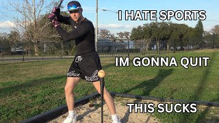 The dude that literally hates his sport