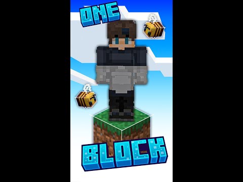 El MEJOR MAPA de ONE BLOCK para MINECRAFT BEDROCK !!