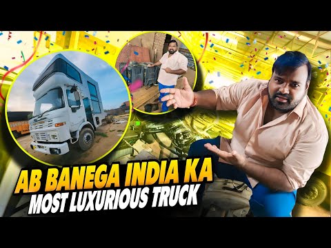 Ab Banne Wala Hai India Ka Most Luxurious Truck 😍 || Ladakh Ke Liye Nikal Gaye