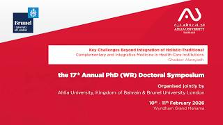 17th Annual PhD(WR) Doctoral Symposium | Key Challenges in Health-Care Institutions