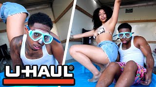 Deshae Frost Throws The CRAZIEST Pool Party In A U-Haul!