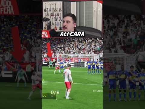ELE ERROU o gol ABERTO KKK #eafc  #eafc24  #adolfz