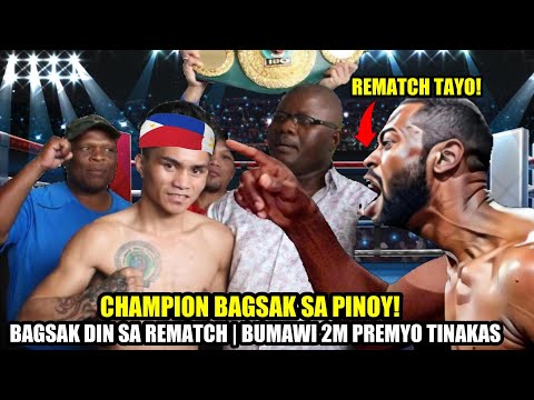 PINOY WORLD CHAMPION PINABAGSAK! REMATCH BAGSAK PA RIN | BUMAWI 2M PREMYO TINAKAS