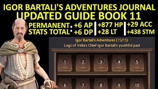 UPDATED IGOR BARTALI ADVENTURE JOURNAL BOOK 11 Guide (Total +6 AP & +6 DP) Black Desert Online (BDO)