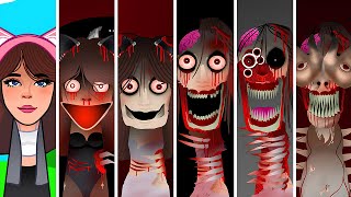My Sprunki OC: UWU Girl | From Phase 1 to Phase 6!