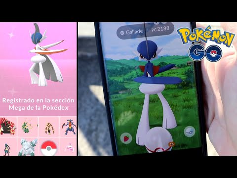 CONSIGO FÁCIL MEGA GALLADE SHINY GRATIS PERO ESTAFA CON LOS CARAMELO RARO XL [Pokémon GO-davidpetit]