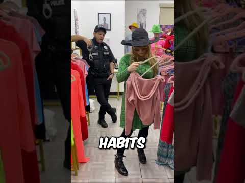 Cette voleuse c’est fait attrapé en flagrant délit👮‍♂️