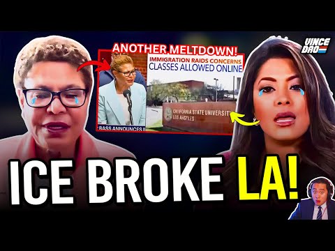 LA University CANCELS CLASSES in MASS Panic Over ICE Raids as Mayor Launches ANOTHER Protest