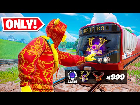 The NEW MYTHIC *TRAIN* Challenge in Fortnite!