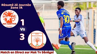 Résumé Navétanes Hann Bel Air/SANTHIE vs KASSANGA 1-3 ZONE 7A