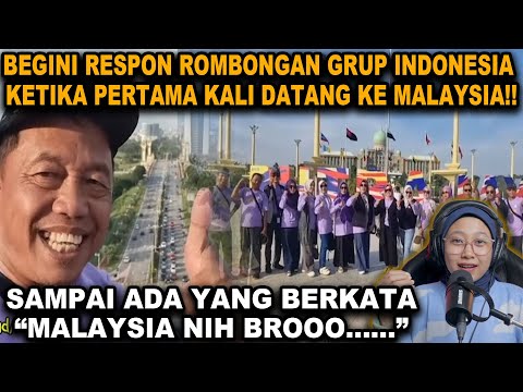 INIKAH PUTRAJAYA YANG DICONTOH IKN❓RESPON ROMBONGAN ID KETIKA PERTAMA KALI DATANG KE MY❗