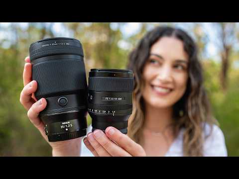 The BEST 35mm Prime Lens: Nikon 35mm f1.2 vs Sony 35mm f1.4