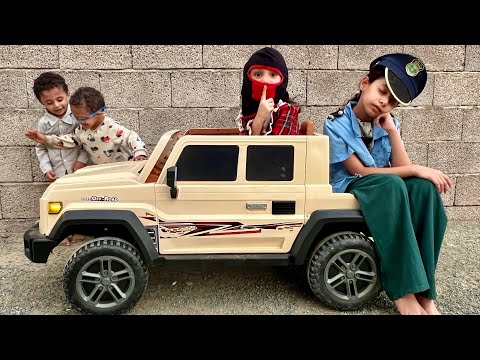 شاص حمودي وعلولي أخذها الحرامي والشرطية نايمه😱🚓‼️ #شاص 
