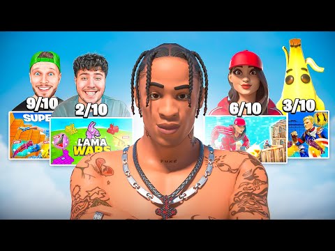 Je JUGE les MAPS Fortnite des YOUTUBEURS ! (ils vont me détester...)