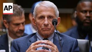 YouTube video thumbnail: Fauci Repeatedly Invokes Fifth Amendment During Covid-19 Senate Hearing