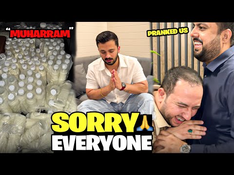 Chaudhary sab pranked us first time😒Am Sorry to all Rajab’s Family🙏🏻