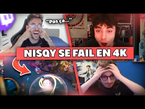 NISQY SE FAIL EN 4K FULL HD, TRAYTON ET LE ELO - Best Of LoL #998 Réactions