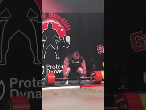 What Happened When Eddie Hall Attempted For The World Record 500 kg Deadlift! #shorts