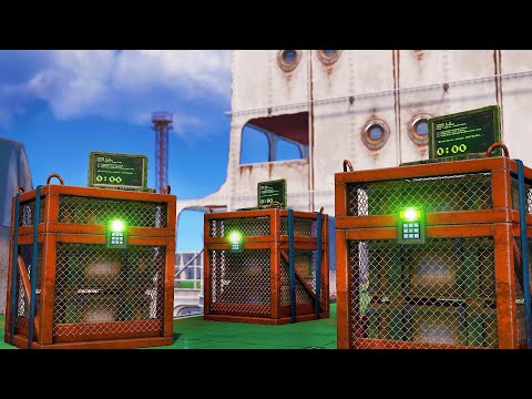 they left the crates unlocked...
