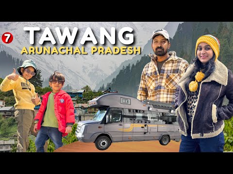 CARAVAN के साथ पहुंच गए TAWANG 😍 All tourist places in Tawang with @Ghumakkadbugz