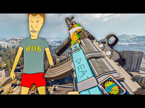 CALL OF DUTY: WARZONE BEAVIS AND BUTT-HEAD SOLO GAMEPLAY! (NO COMMENTARY)