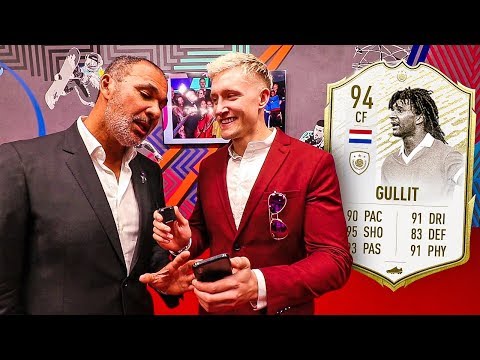 Footballers React to their FIFA 20 ICON Cards!
