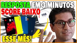 😱 ESSE É O MOMENTO! 🔥 Cartões de crédito ESTÃO Fáceis de aprovar