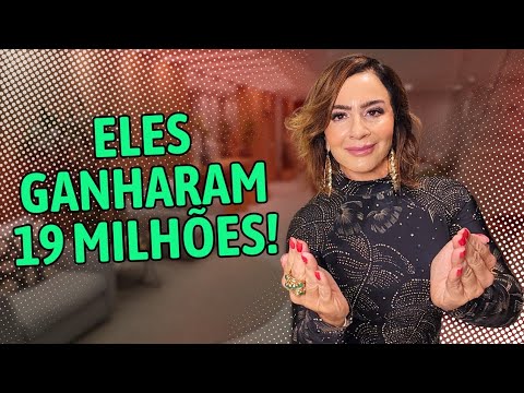 ELES GANHARAM NO BOLÃO DA LOTERIA