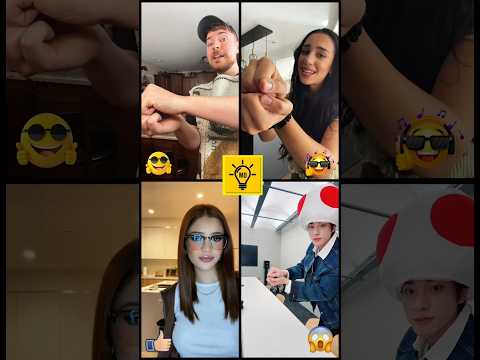 How I saw magic with my hands, everyone will be surprised ❤️ Who is the best📌@MrBeast