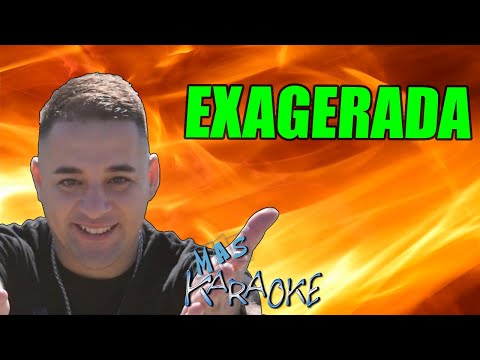 😎 LA EXAGERADA 🟢 Claudio Llabrés 🎤 MAS KARAOKE #cuarteto