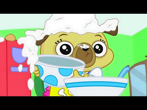 CHIP LEARNS TO BAKE! 🍰 👩‍🍳 | CHIP & POTATO | WildBrain Kids