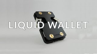 Liquid Wallet -Cards, USB, bottle opener, keys. Ultimate minimalist wallet for your everyday carry