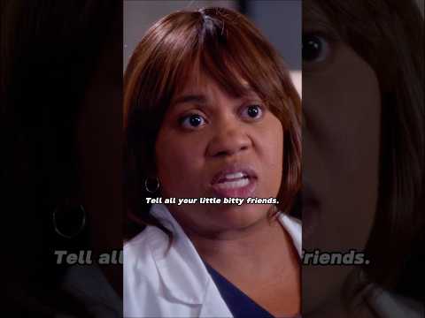 Dr. Bailey: Wilson, now you know the power of little bitty Doctor Bailey.#clips #tvshow #highlights